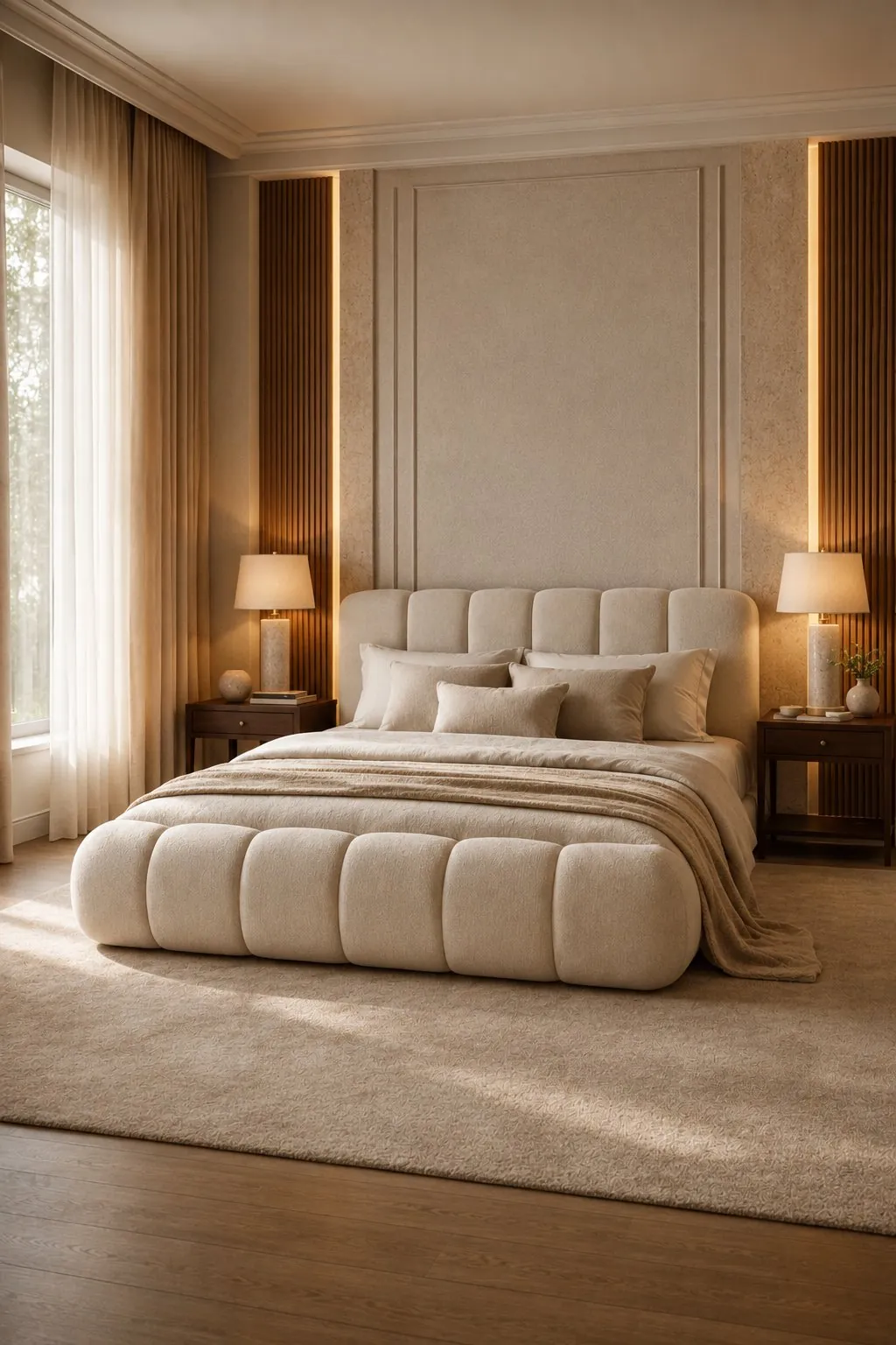 Cama Málaga — linha Conforto