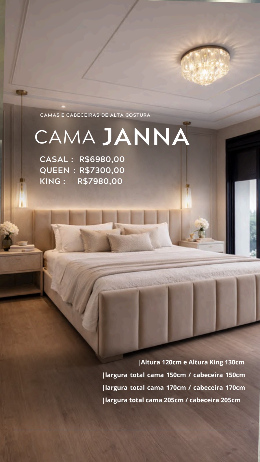 Cama Janna — Conforto