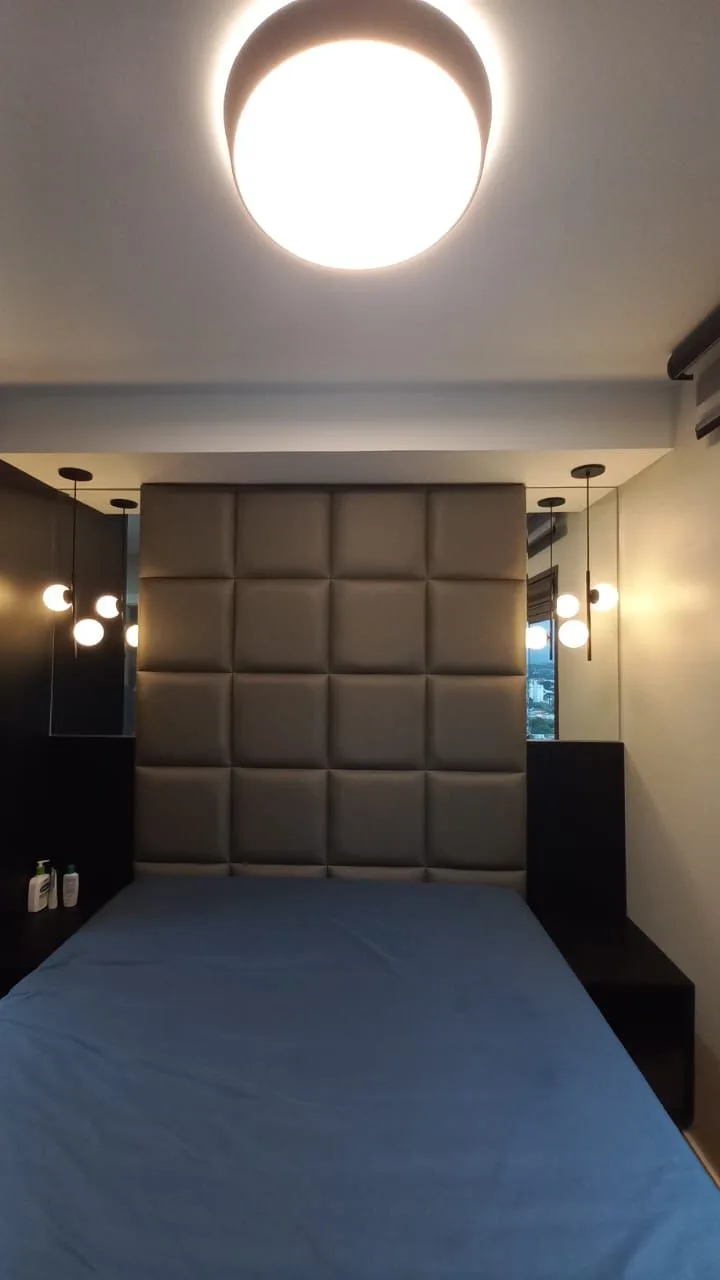 Painel estofado sob medida da Cabeçare 34