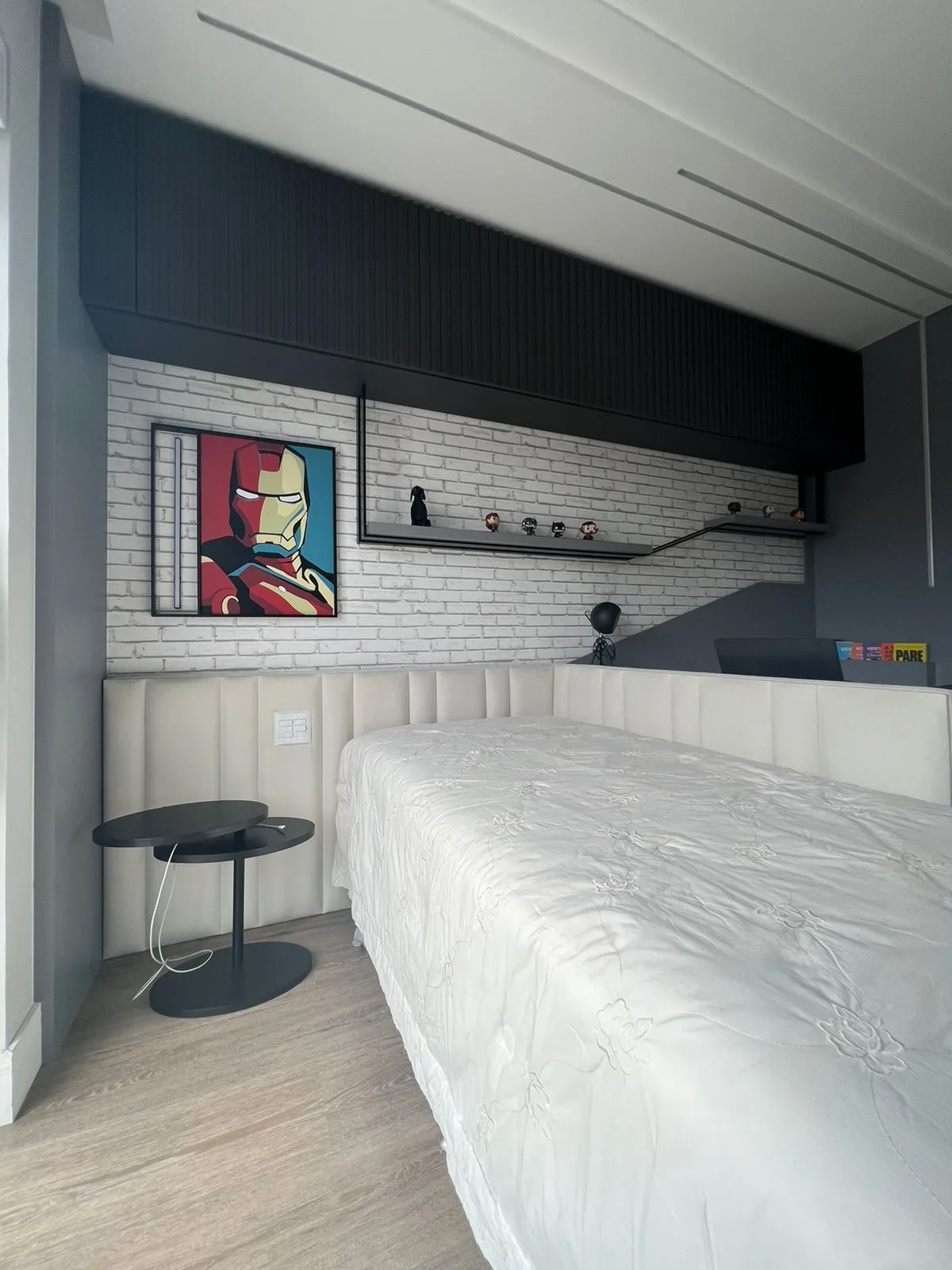 Painel estofado sob medida da Cabeçare 44